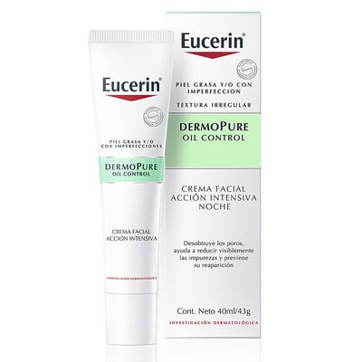 Crema Facial de Acción Intensiva Eucerin Dermopure Oil