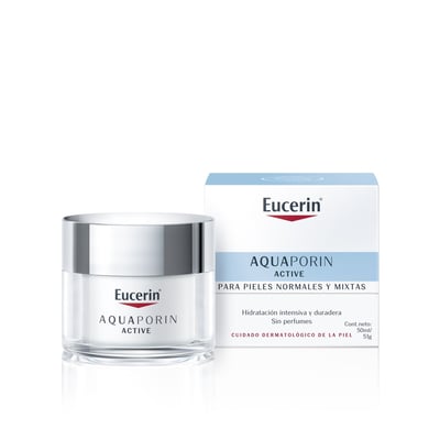 Crema Facial Eucerin Humectante y Refrescante Aquaporin
