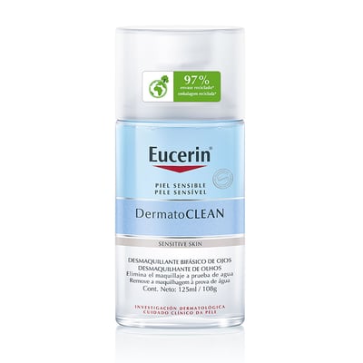 Desmaquillante Bifásico de Ojos Eucerin Dermatoclean