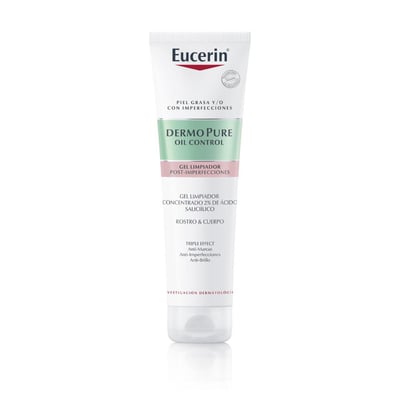 Gel Limpiador Eucerin DermoPure Triple Effect