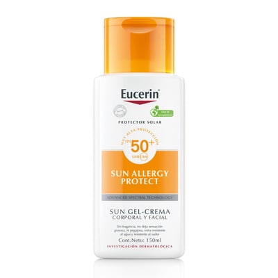 Protector Solar Facial y Corporal en Crema Eucerin Allergy Protect Fps 50+
