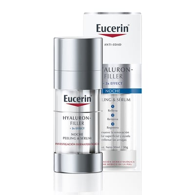 Sérum Efecto Peeling Noche Eucerin Hyaluron-Filler Anti-Edad 3x Effect