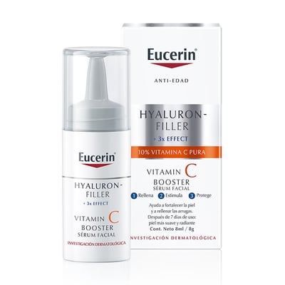 Sérum Facial Anti-Edad Eucerin Hyaluron-Filler Vitamina C Booster 3x Effect