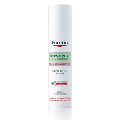 Sérum Triple Efecto Eucerin Dermopure Oil Control para Manchas Post Acné