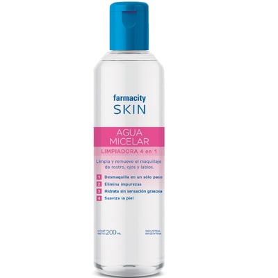 Agua Micelar Farmacity Desmaquillante