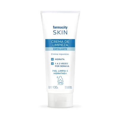 Crema Exfoliante Farmacity Skin Limpieza
