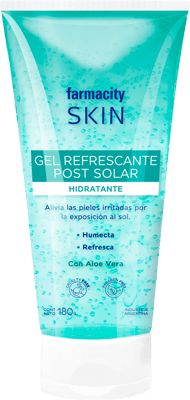 Gel Post Solar Farmacity Skin Refrescante Aloe Vera