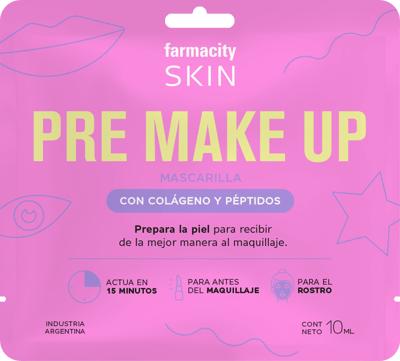 Máscara Facial Farmacity Skin Pre make Up