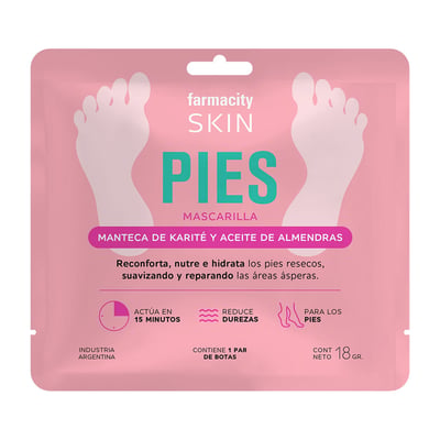 Máscara para Pies Farmacity Skin