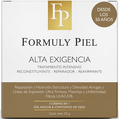 Crema Facial Anti-Arrugas Formuly Piel Alta Exigencia