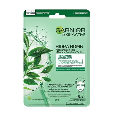 Moisture Bomb Green Tea Hydrating Face Sheet Mask