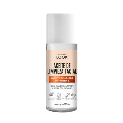 Aceite de Limpieza Facial Get The Look Jojoba + Vitamina E