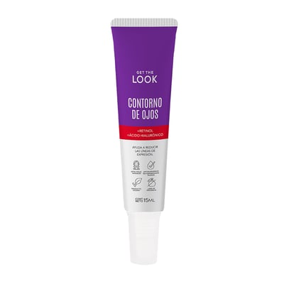Contorno de Ojos Get The Look Retinol + Ácido Hialurónico