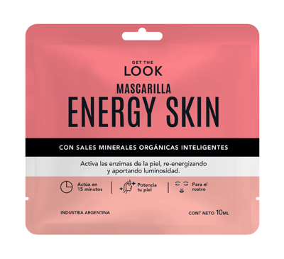 Mascarilla Facial Get The Look Energy Skin