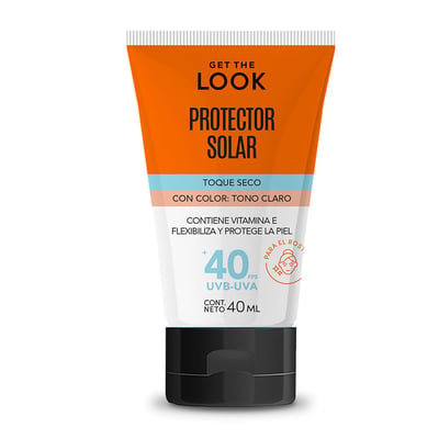 Protector Solar Facial Get The Look Tono Claro Fps 40