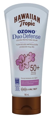 Protector Solar Hawaiian Tropic Ozono Dúo Defense Fps 50