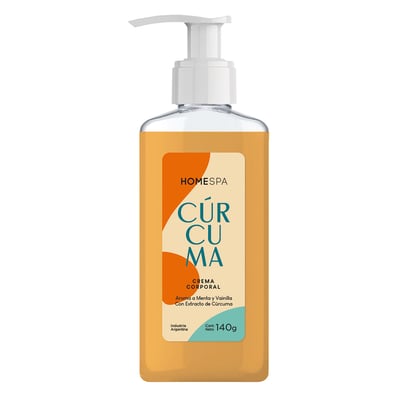 Crema Corporal Home Spa Cúrcuma
