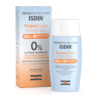Fluido Isdin Fotoprotector Mineral Fps 50+