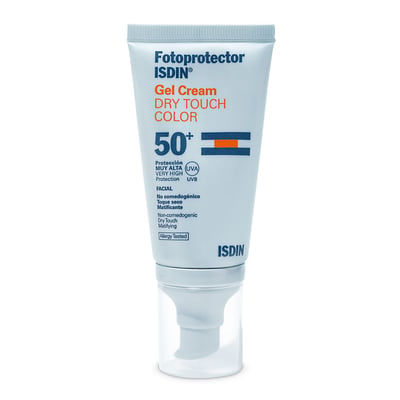 Fotoprotector Isdin Gel-Crema Dry Touch Color Fps 50+