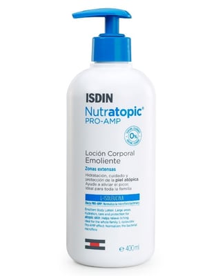 Loción Emoliente Isdin Nutratopic Pro-Amp
