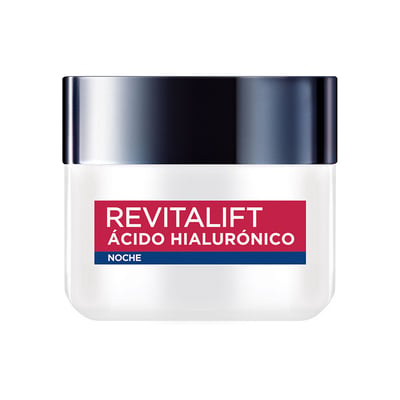 Crema Hidratante Noche L'Oreal Paris Revitalift Acido Hialuronico
