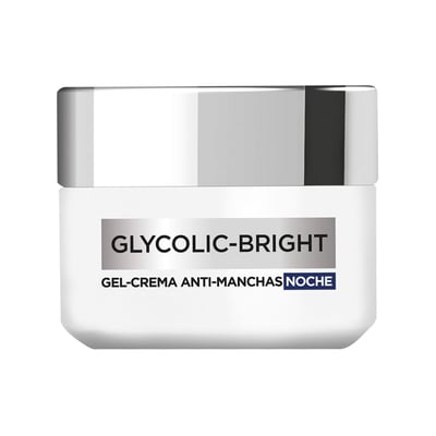 Gel Crema L'Oréal París Glycolic Bright Anti-Manchas Noche
