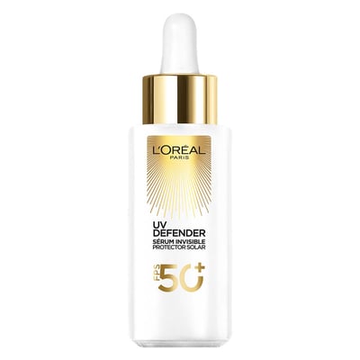 Protector Solar L'Oréal Paris UV Defender Sérum Invisible Fps 50+