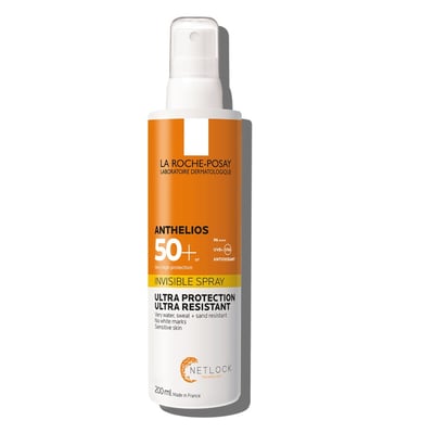 Protector Solar La Roche Posay Anthelios Invisible en Spray FPS 50+