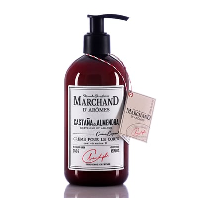 Crema Corporal Marchand D Aromes Almendra y Castaña con Vitamina E