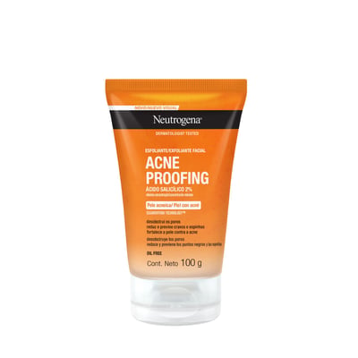 Exfoliante Neutrogena Acne Proofing