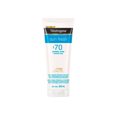 Protector Solar Corporal Neutrogena Sun Fresh FPS 70