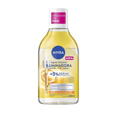Agua Micelar Nivea Iluminadora con Sérum