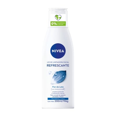 Leche Limpiadora Facial Refrescante Nivea Piel Normal y Seca