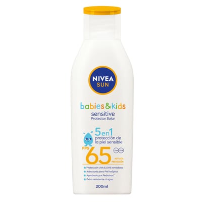 Protector Solar Nivea Infantil Sensitive 5 en 1 Fps 65
