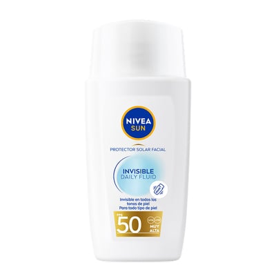 Protector Solar Nivea Sun Invisible Daily Fluid Spf 50+