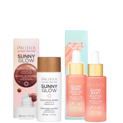 Sunny Glow Drops and Glow Baby Serum Duo