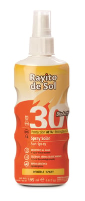 Protector Solar Rayito de Sol en Spray FPS 30