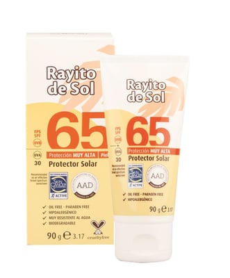 Protector Solar Rayito de Sol Fps 65