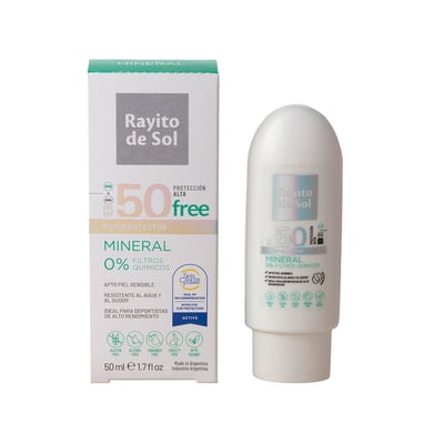 Protector Solar Rayito de Sol Mineral Fps 50