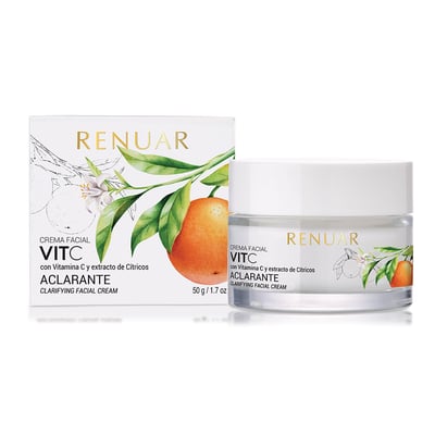 Crema Facial Renuar Aclarante VitC