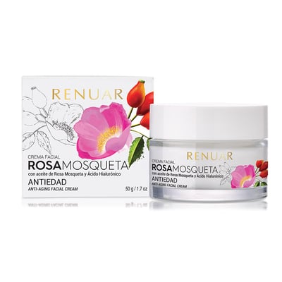 Crema Facial Renuar Anti-Age Rosa Mosqueta