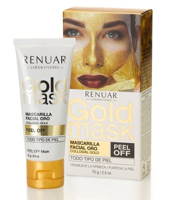 Mascarilla facial Renuar Gold Peel Off