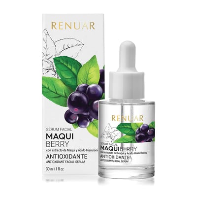 Sérum Facial Renuar Antioxidante Maquiberry