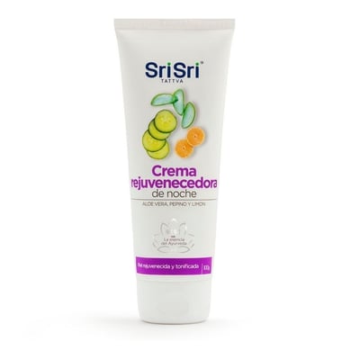 Crema Facial Sri Sri Tattva Rejuvenecedora de Noche