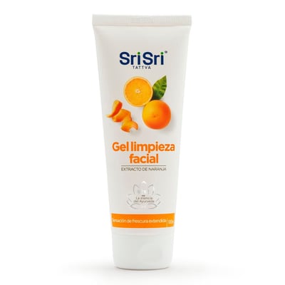 Gel de Limpieza Facial Sri Sri Tattva Extracto de Naranja