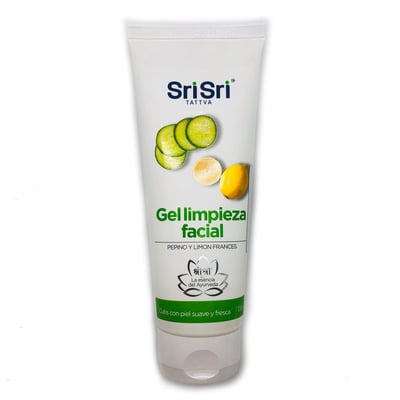 Gel Limpieza Facial Sri Sri Tattva Pepino y Limón