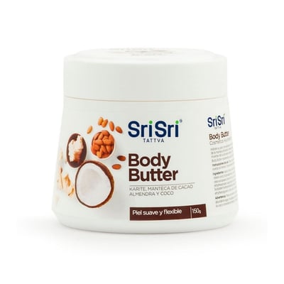 Manteca Corporal Sri Sri Tattva Aceite de Coco y Manteca de Karité