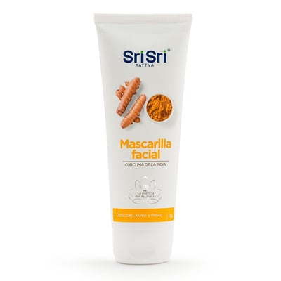 Mascarilla Facial Sri Sri Tattva Cúrcuma de la India