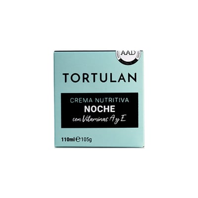 Crema Facial Nutritiva Tortulan Noche Vitamina A y E