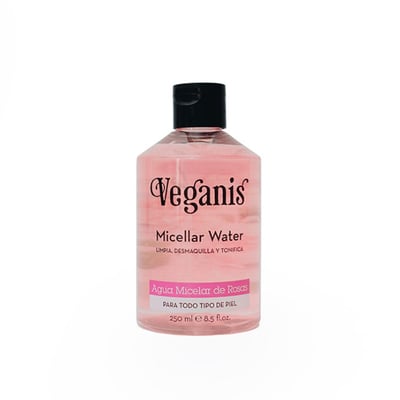 Agua Micelar de Rosas Veganis